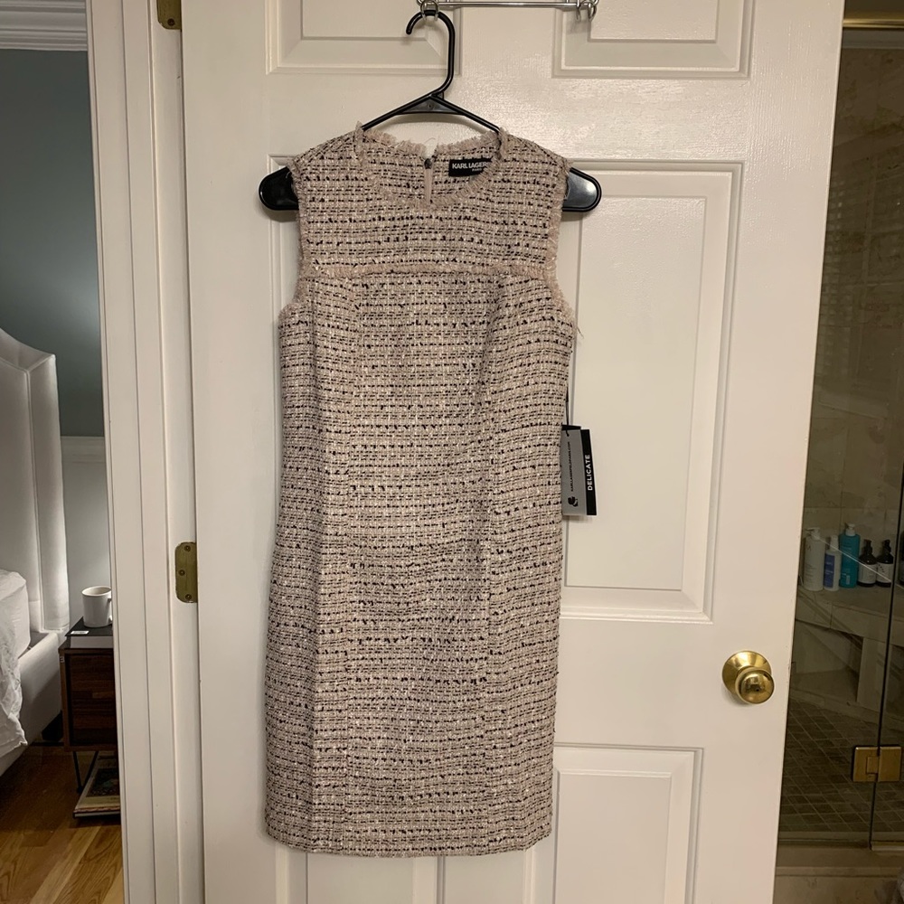 Karl Lagerfeld new with tags dress, pink, size 4